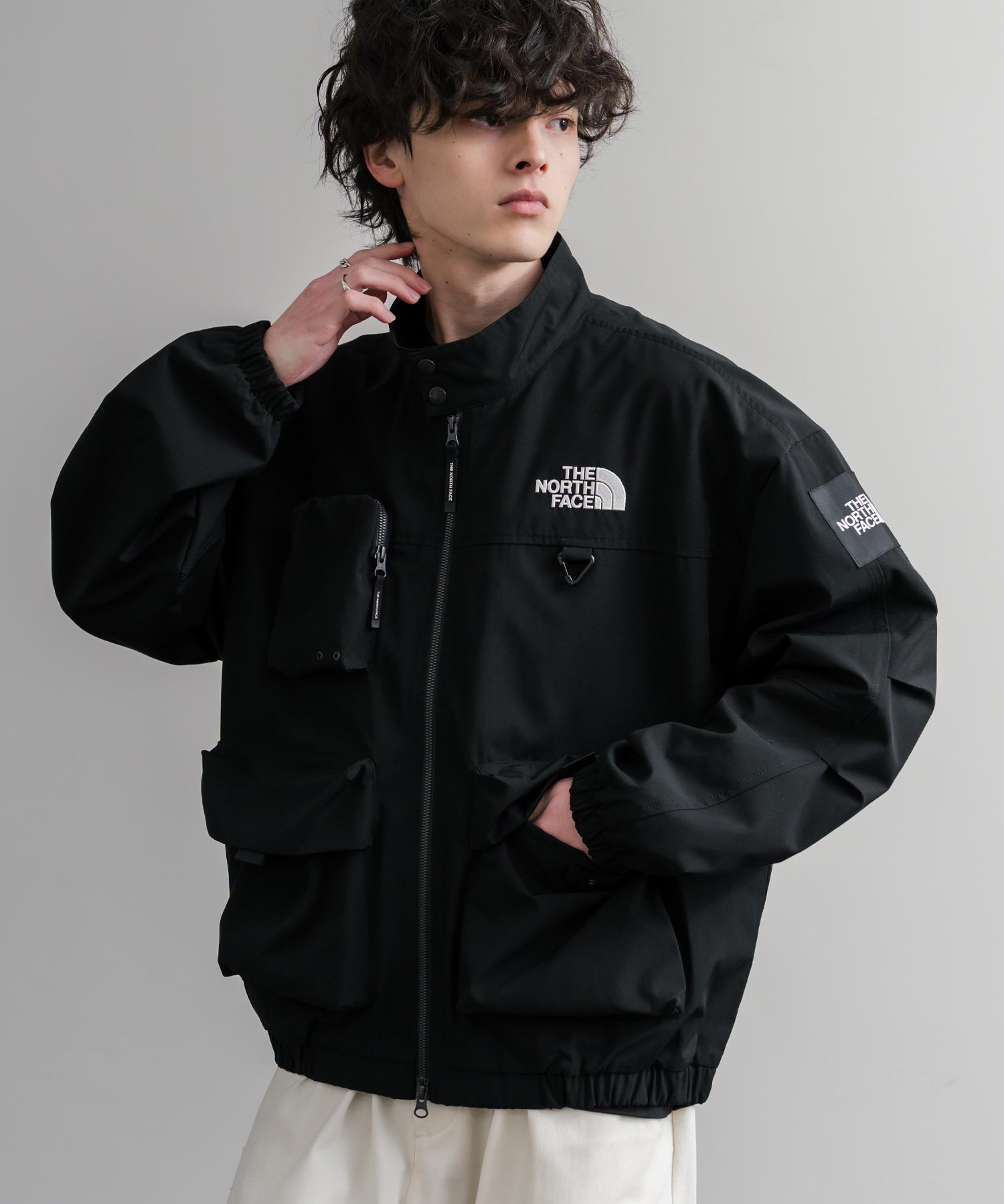 日本未展開モデル THE NORTH FACE ザ・ノースフェイス WHITE LABEL ホワイトレーベル NEILTON JACKET ニールトンジャケット/ワンポイントロゴブルゾン 15534