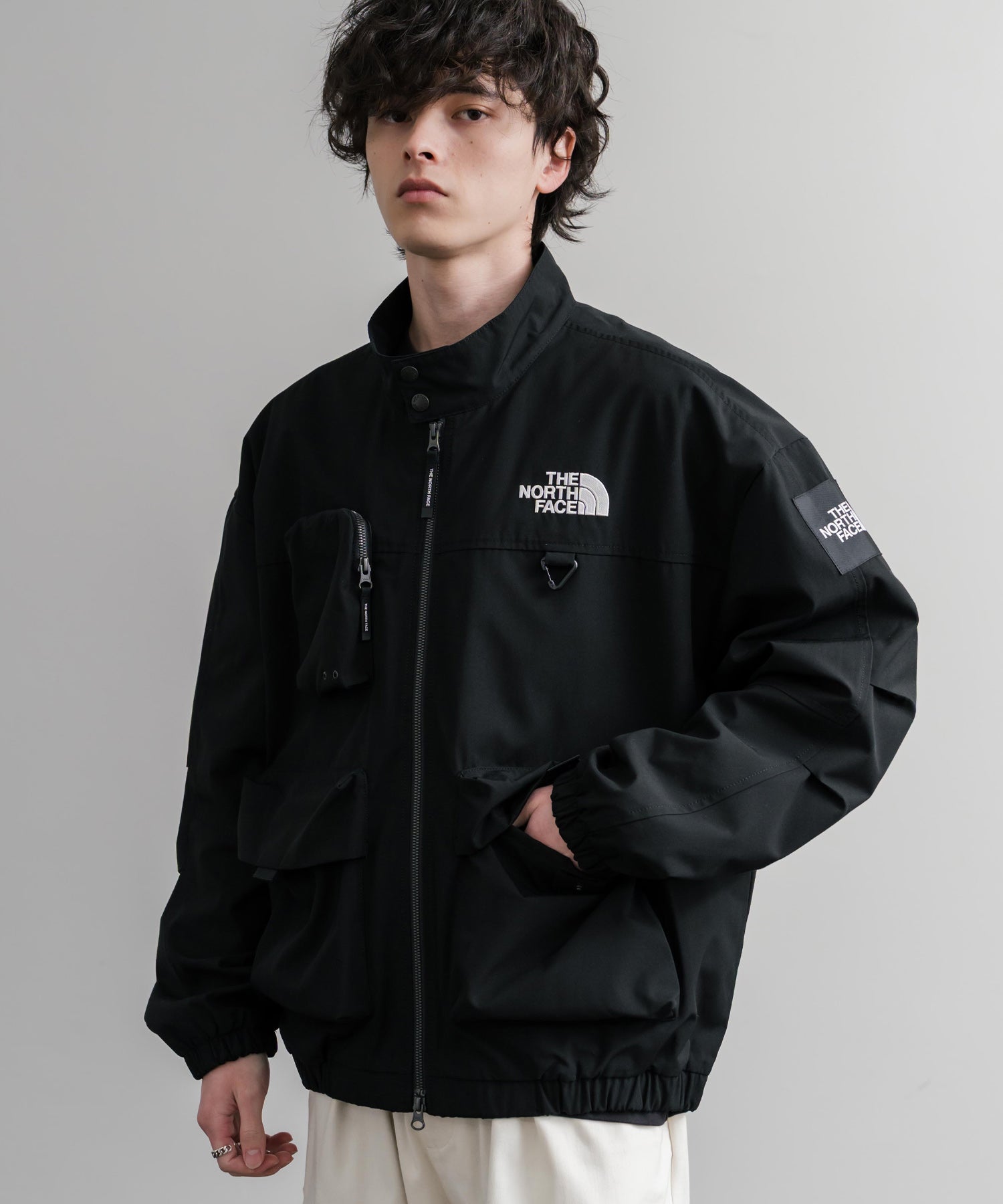 THE NORTH FACE ノースフェイス ホワイトライトジャケット S 黒 日本未展開モデル THE NORTH FACE ザ・ノースフェイス WHITE LABEL