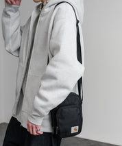 Carhartt カーハート Crossbody Zip Bag 縦型クロスボディバッグ/ワンポイントロゴ斜め掛けショルダーバッグ 15535