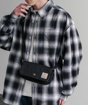 Carhartt カーハート Crossbody Horizontal Bag 横型クロスボディバッグ/ワンポイントロゴ斜め掛けショルダーバッグ 15536
