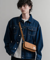 Carhartt カーハート Crossbody Horizontal Bag 横型クロスボディバッグ/ワンポイントロゴ斜め掛けショルダーバッグ 15536