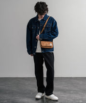 Carhartt カーハート Crossbody Horizontal Bag 横型クロスボディバッグ/ワンポイントロゴ斜め掛けショルダーバッグ 15536