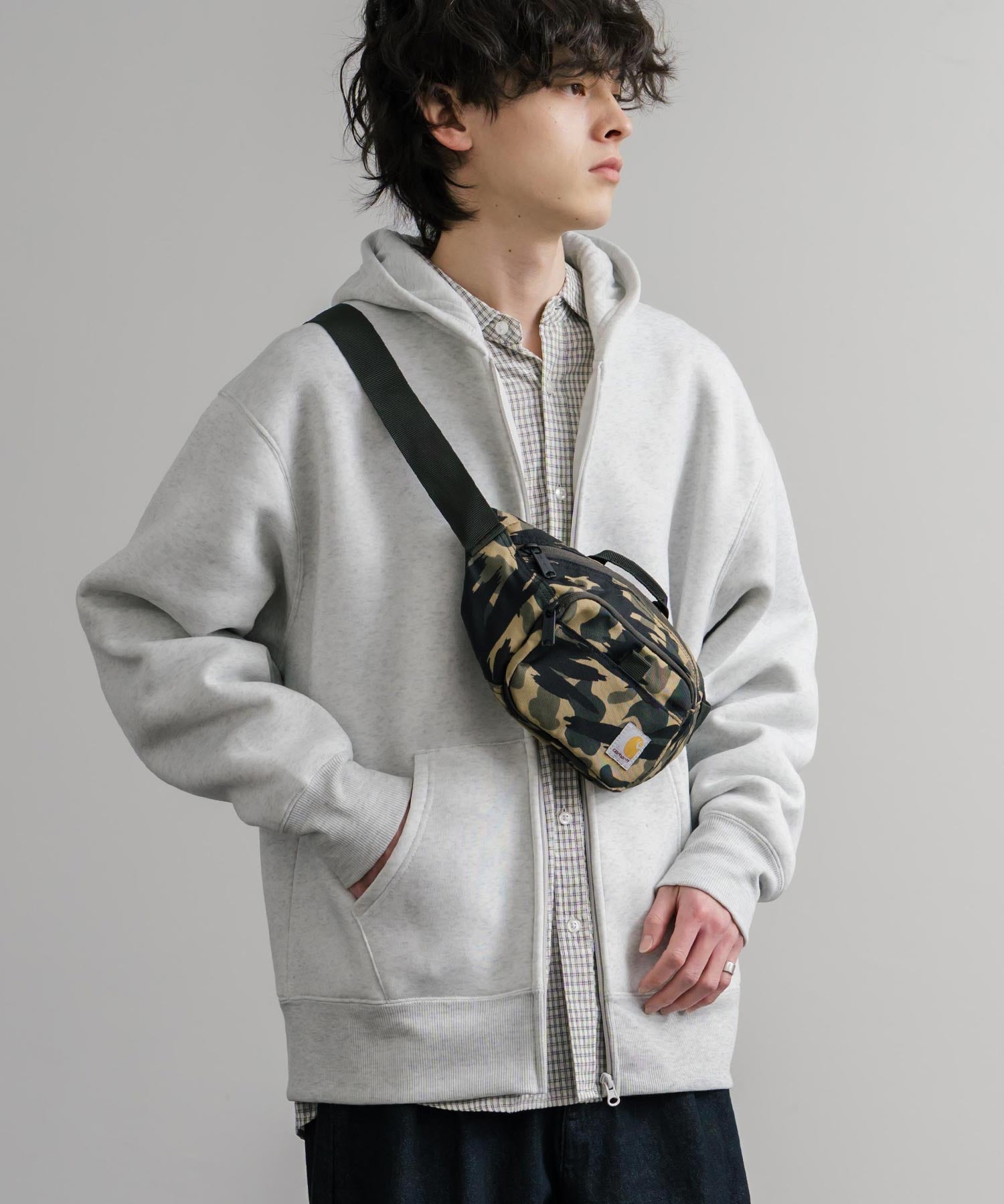 Carhartt カーハート CLASSIC WAIST PACK/ワンポイントロゴボディバッグ 15537