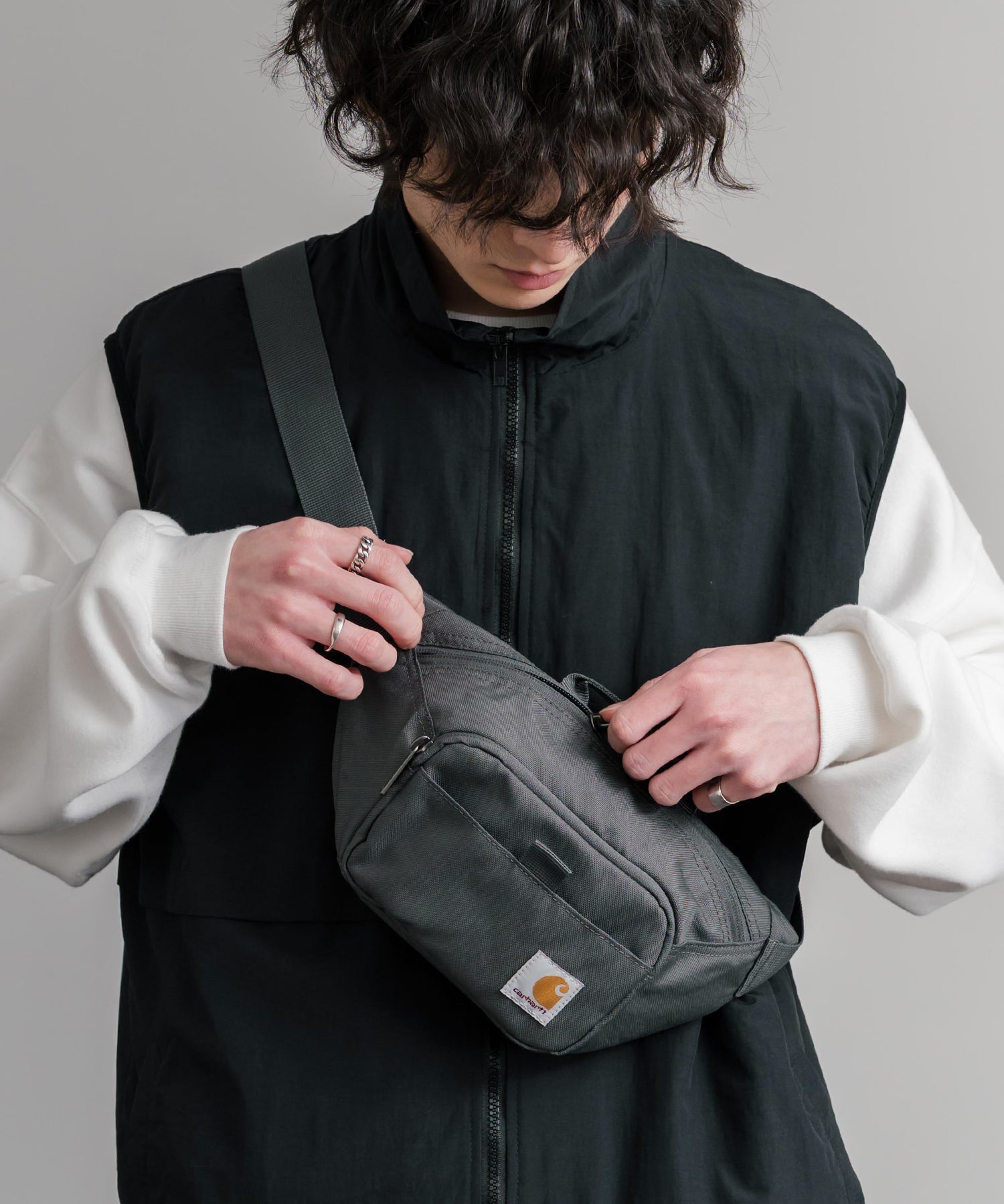 Carhartt カーハート CLASSIC WAIST PACK/ワンポイントロゴボディバッグ 15537