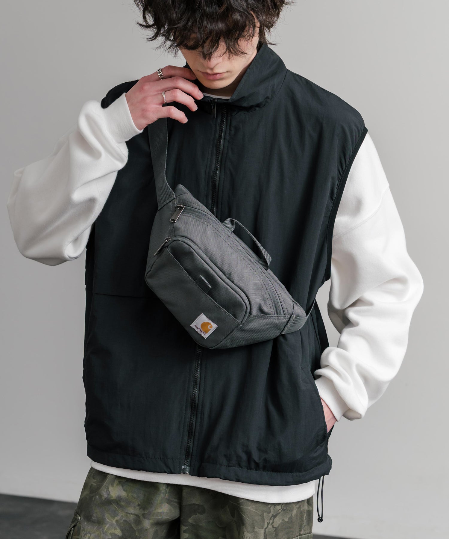 Carhartt カーハート CLASSIC WAIST PACK/ワンポイントロゴボディバッグ 15537