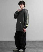 Carhartt カーハート Midweight Logo Sleeve Graphic Sweatshirt/ロゴスリーブミッドウエイトプルオーバーパーカー 15539