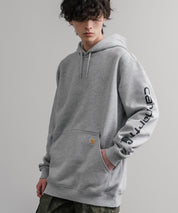 Carhartt カーハート Midweight Logo Sleeve Graphic Sweatshirt/ロゴスリーブミッドウエイトプルオーバーパーカー 15539