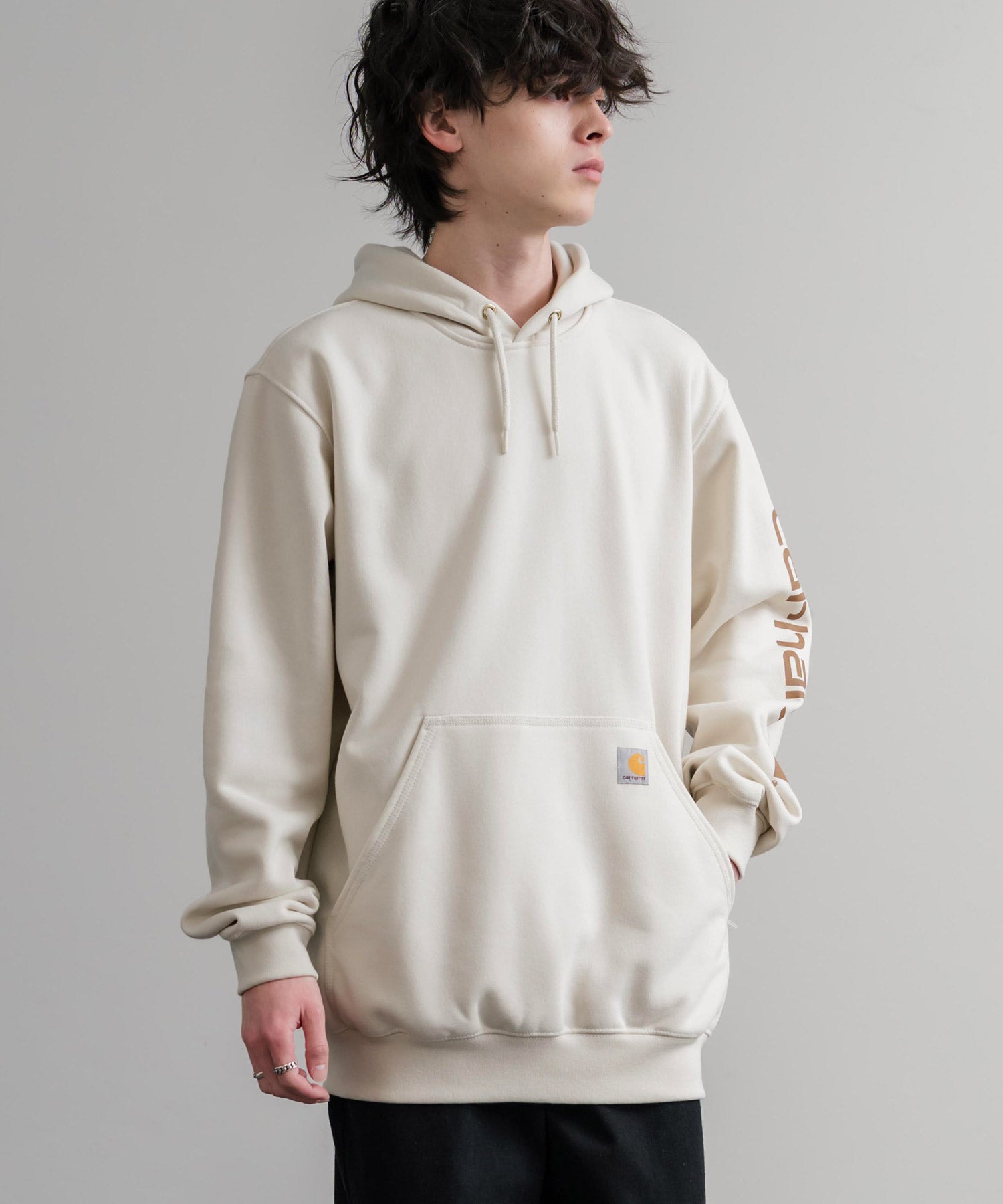 Carhartt カーハート Midweight Logo Sleeve Graphic Sweatshirt/ロゴ