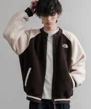 日本未展開モデル THE NORTH FACE ザ・ノースフェイス WHITE LABEL ホワイトレーベル VIVO FLEECE JACKET ロゴ刺繍シープボアフリースジャケット 15554