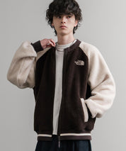 日本未展開モデル THE NORTH FACE ザ・ノースフェイス WHITE LABEL ホワイトレーベル VIVO FLEECE JACKET ロゴ刺繍シープボアフリースジャケット 15554