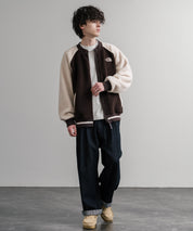 日本未展開モデル THE NORTH FACE ザ・ノースフェイス WHITE LABEL ホワイトレーベル VIVO FLEECE JACKET ロゴ刺繍シープボアフリースジャケット 15554