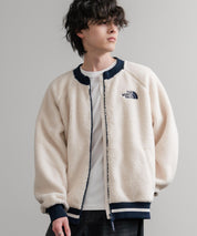 日本未展開モデル THE NORTH FACE ザ・ノースフェイス WHITE LABEL ホワイトレーベル VIVO FLEECE JACKET ロゴ刺繍シープボアフリースジャケット 15554