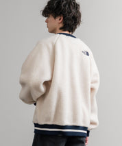 日本未展開モデル THE NORTH FACE ザ・ノースフェイス WHITE LABEL ホワイトレーベル VIVO FLEECE JACKET ロゴ刺繍シープボアフリースジャケット 15554