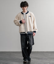 日本未展開モデル THE NORTH FACE ザ・ノースフェイス WHITE LABEL ホワイトレーベル VIVO FLEECE JACKET ロゴ刺繍シープボアフリースジャケット 15554