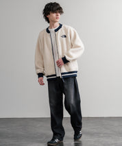 日本未展開モデル THE NORTH FACE ザ・ノースフェイス WHITE LABEL ホワイトレーベル VIVO FLEECE JACKET ロゴ刺繍シープボアフリースジャケット 15554