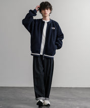 日本未展開モデル THE NORTH FACE ザ・ノースフェイス WHITE LABEL ホワイトレーベル VIVO FLEECE JACKET ロゴ刺繍シープボアフリースジャケット 15554