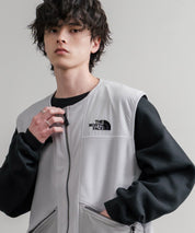 日本未展開モデル THE NORTH FACE ザ・ノースフェイス LINE-X FLEECE VEST ワンポイントロゴ刺繍フリースベスト 15569