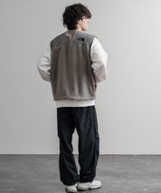 日本未展開モデル THE NORTH FACE ザ・ノースフェイス LINE-X FLEECE VEST ワンポイントロゴ刺繍フリースベスト 15569