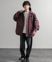 日本未展開モデル THE NORTH FACE ザ・ノースフェイス WHITE LABEL ホワイトレーベル EXPLORER JACKET オーバーサイズワンポイントロゴエクスプローラージャケット 15571