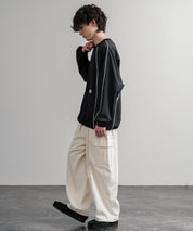 日本未展開モデル THE NORTH FACE ザ・ノースフェイス DYNAMO CREWNECK ダイナモクルーネックナイロン長袖カットソー 15573