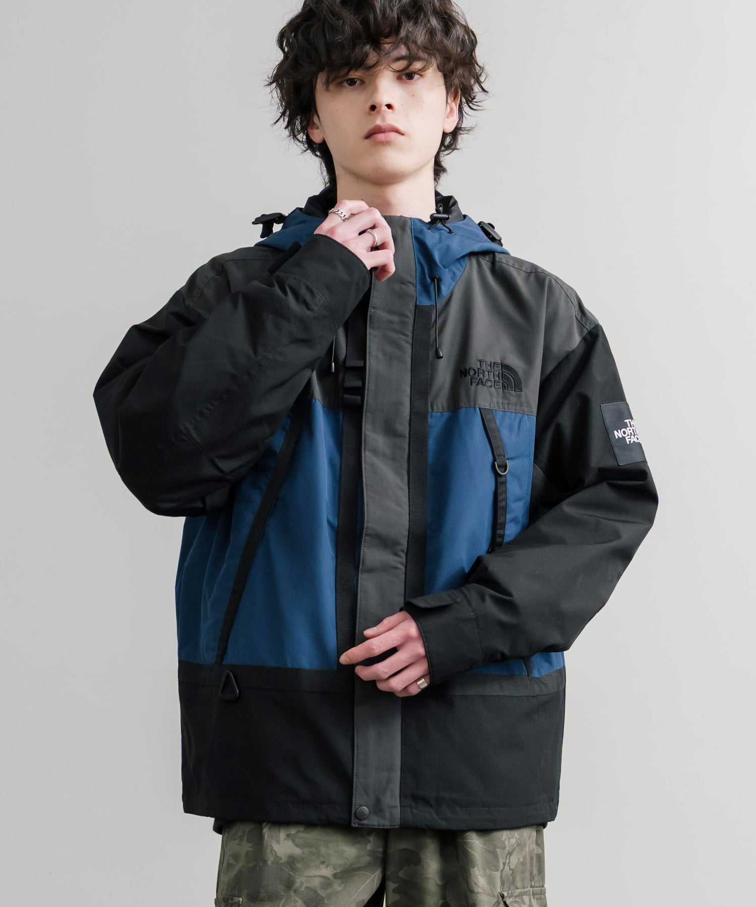日本未展開モデル THE NORTH FACE ザ・ノースフェイス WHITE LABEL ホワイトレーベル VINTAGE MARTIS JACKET オーバーサイズワンポイントロゴヴィンテージマルティスジャケット 15576