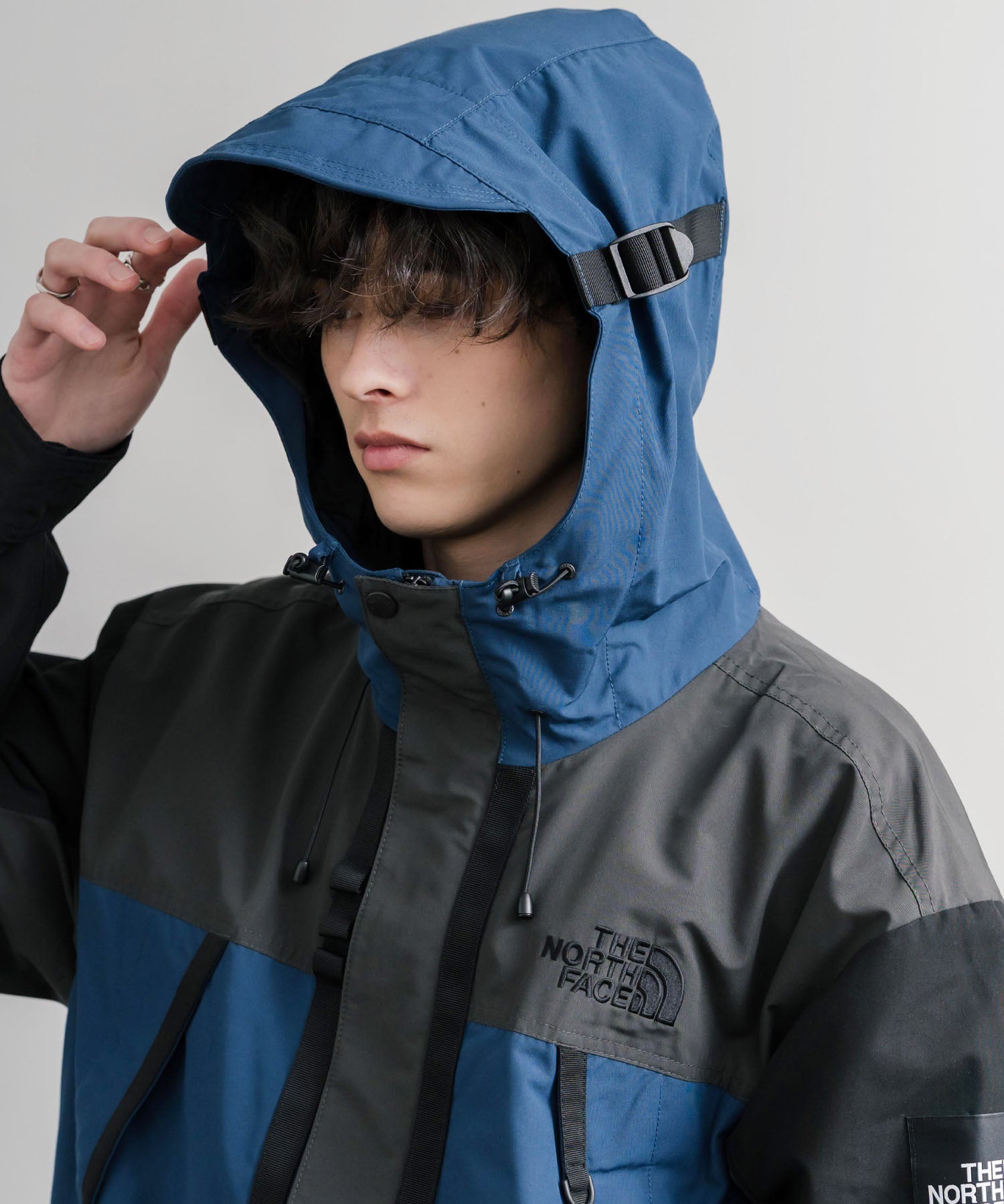 日本未展開モデル THE NORTH FACE ザ・ノースフェイス WHITE LABEL ホワイトレーベル VINTAGE MARTIS JACKET オーバーサイズワンポイントロゴヴィンテージマルティスジャケット 15576