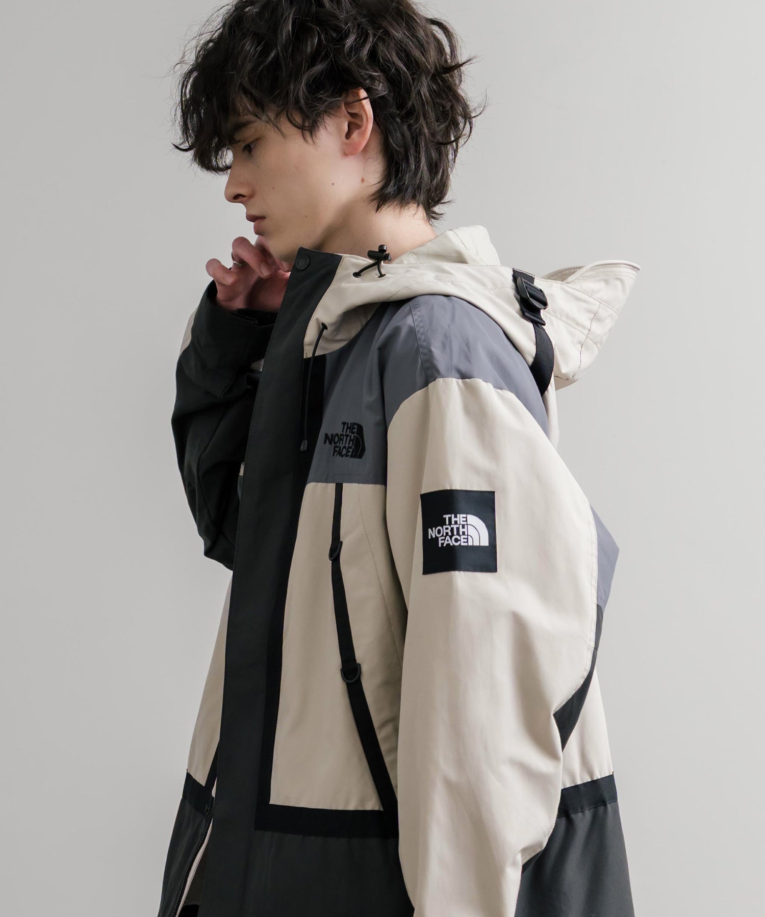日本未展開モデル THE NORTH FACE ザ・ノースフェイス WHITE LABEL ホワイトレーベル VINTAGE MARTIS JACKET オーバーサイズワンポイントロゴヴィンテージマルティスジャケット 15576