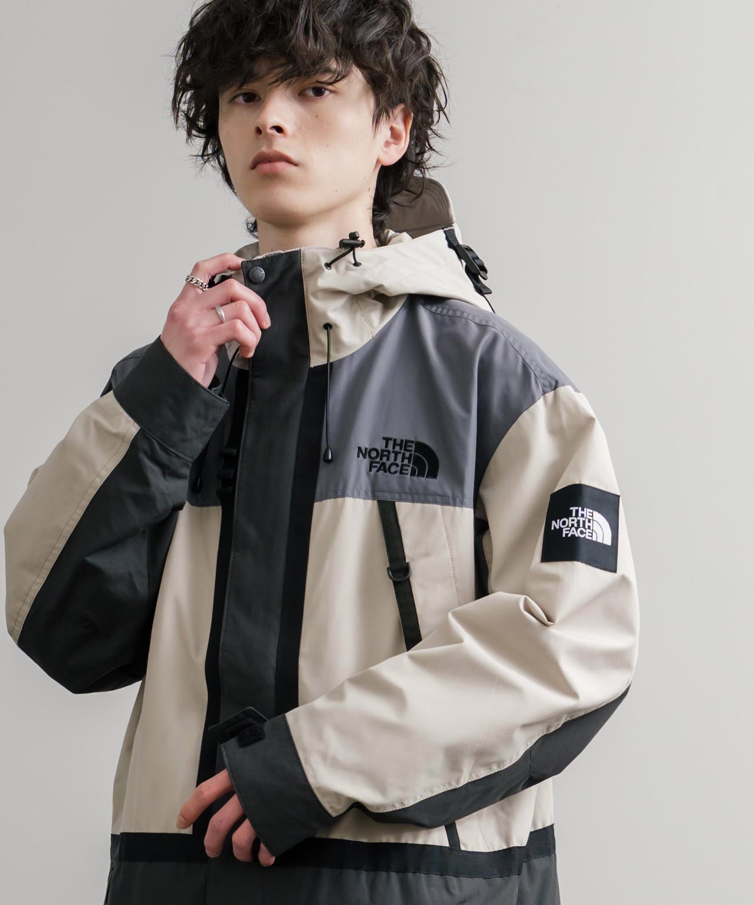 日本未展開モデル THE NORTH FACE ザ・ノースフェイス WHITE LABEL ホワイトレーベル VINTAGE MARTIS JACKET オーバーサイズワンポイントロゴヴィンテージマルティスジャケット 15576