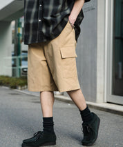 ワイドカーゴイージーハーフパンツ 15579