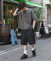 ワイドカーゴイージーハーフパンツ 15579