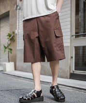 ワイドカーゴイージーハーフパンツ 15579