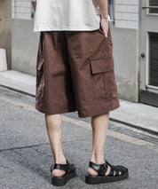 ワイドカーゴイージーハーフパンツ 15579