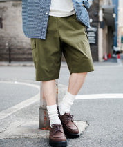 ワイドカーゴイージーハーフパンツ 15579