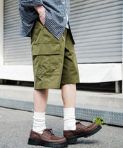 ワイドカーゴイージーハーフパンツ 15579