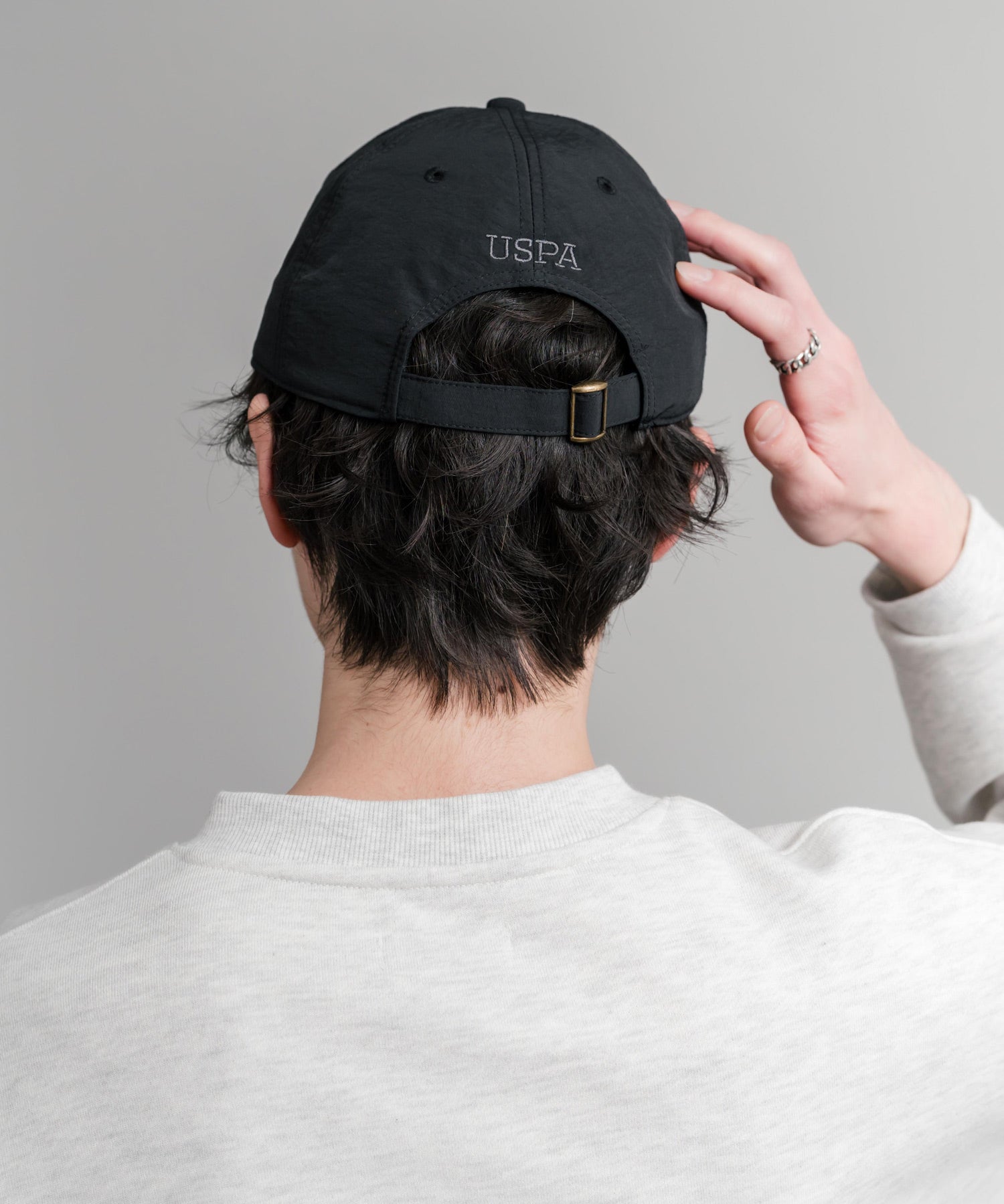 U.S. POLO ASSN. ユーエスポロアッスン ワンポイントロゴ刺繍ナイロンキャップ 15597