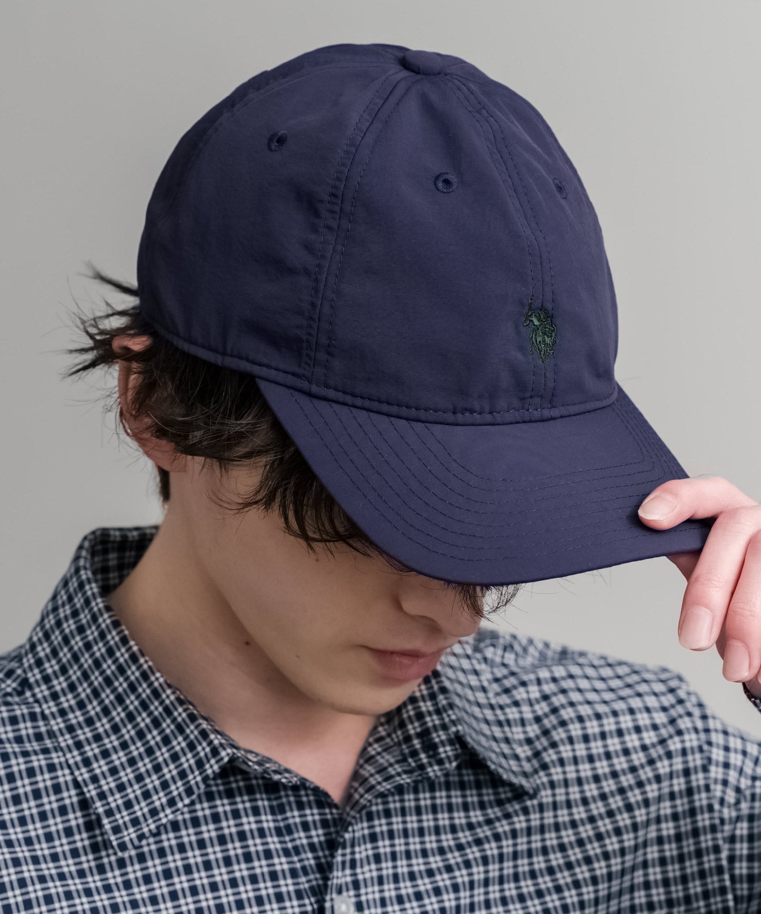 U.S. POLO ASSN. ユーエスポロアッスン ワンポイントロゴ刺繍ナイロンキャップ 15597