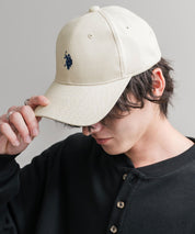 新色追加 U.S. POLO ASSN. ユーエスポロアッスン ワンポイントロゴ刺繍ツイルキャップ 15598