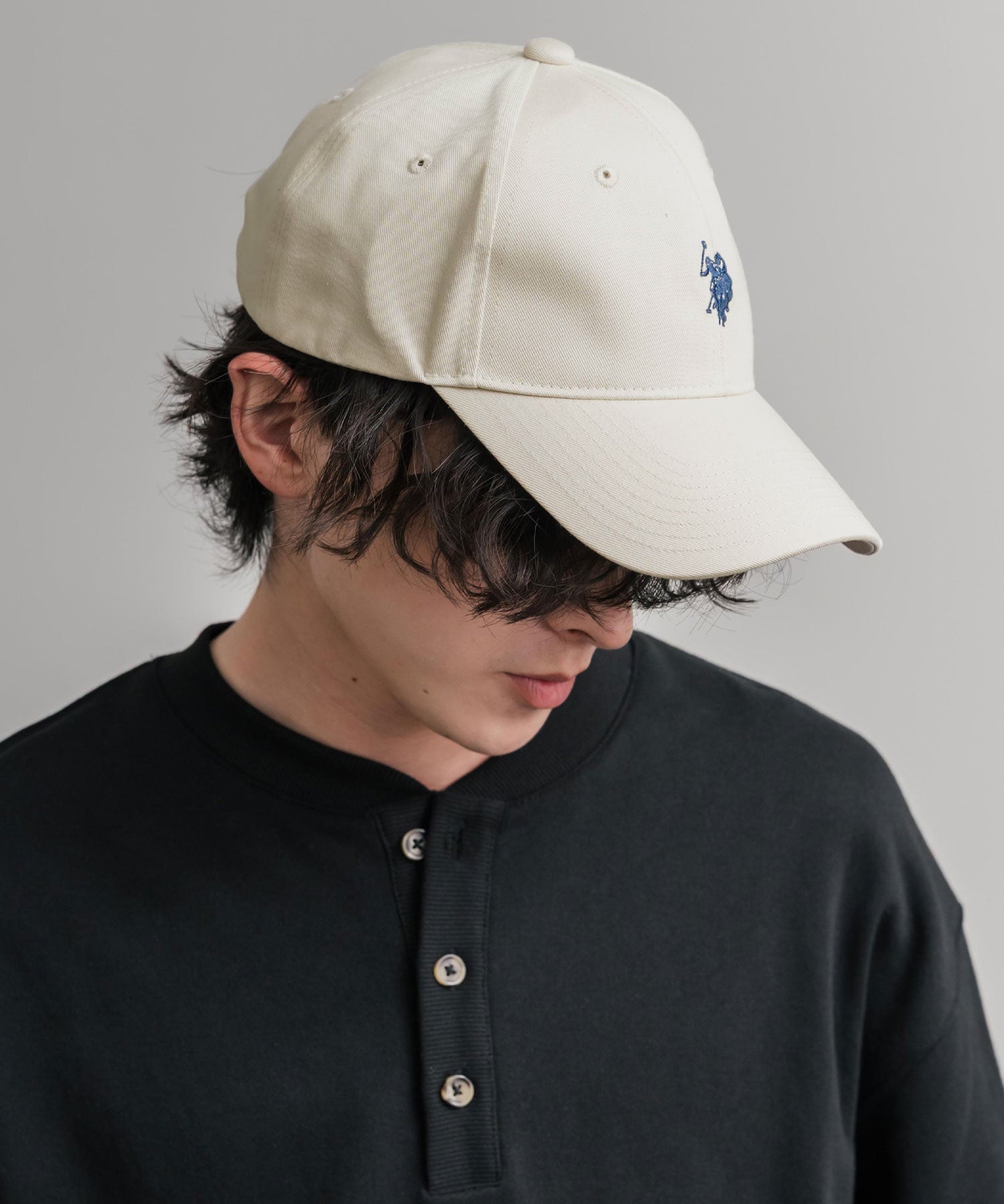 新色追加 U.S. POLO ASSN. ユーエスポロアッスン ワンポイントロゴ刺繍ツイルキャップ 15598