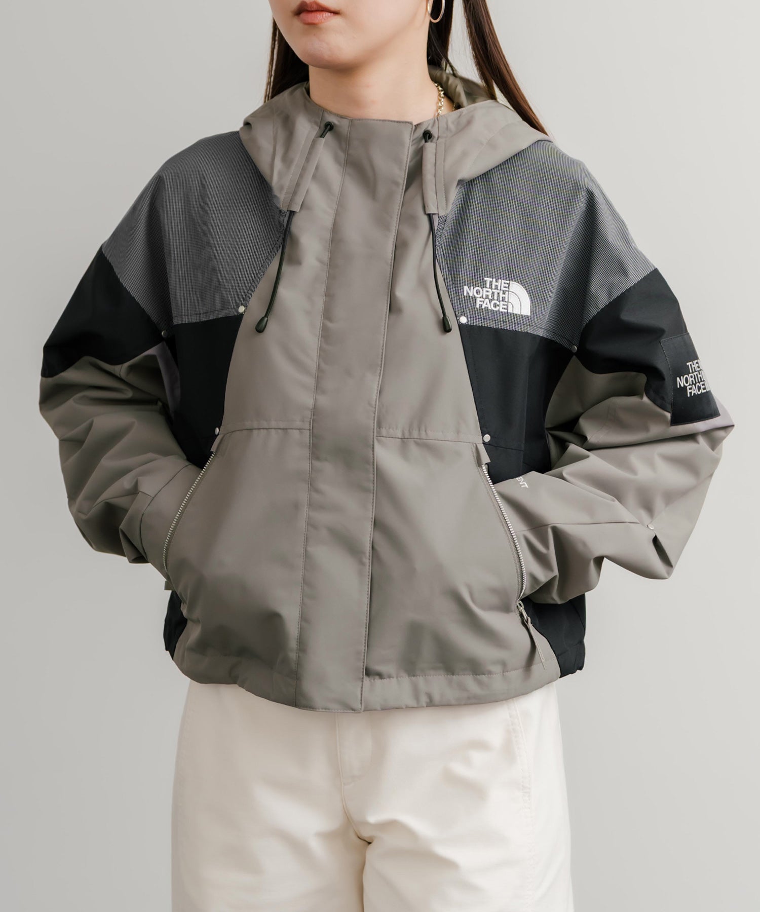 日本未展開モデル WHITE LABEL THE NORTH FACE W'S LINE-X JACKET ラインXジャケット ショートブルゾン 15600