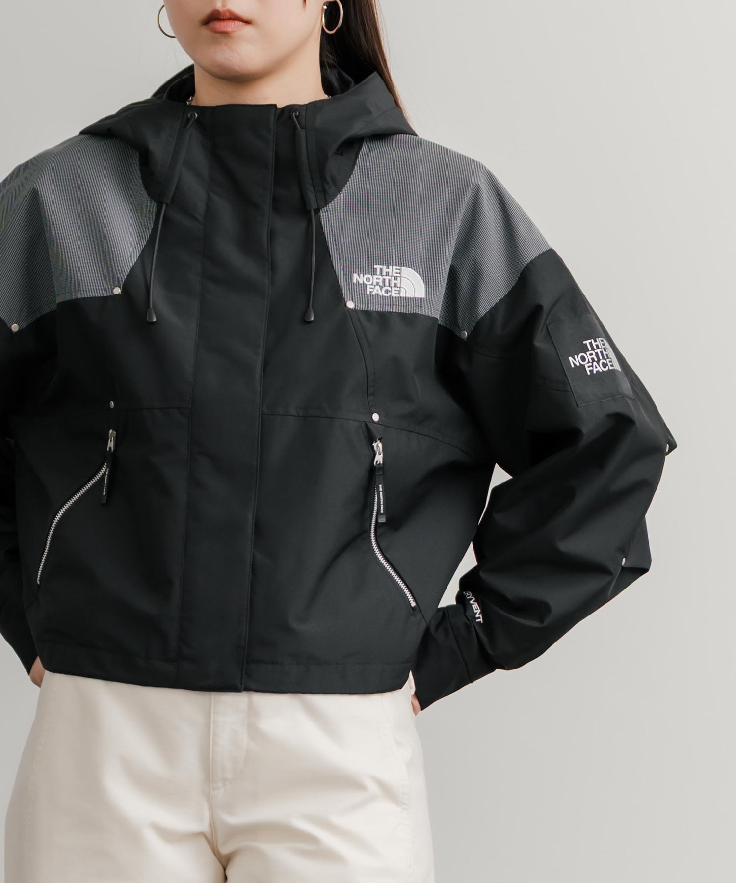 日本未展開モデル WHITE LABEL THE NORTH FACE W'S LINE-X JACKET ラインXジャケット ショートブルゾン 15600