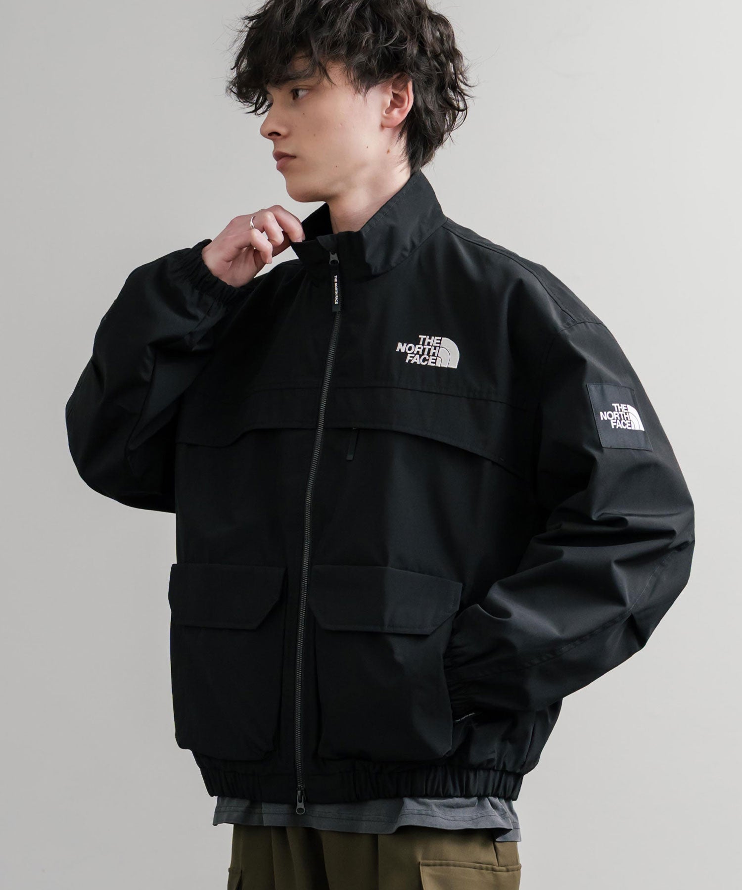 日本未展開モデル WHITE LABEL THE NORTH FACE NEILTON EX JACKET NEILTON EX JACKET オーバーサイズワンポイントロゴ刺繍ニールトンジャケット 15601