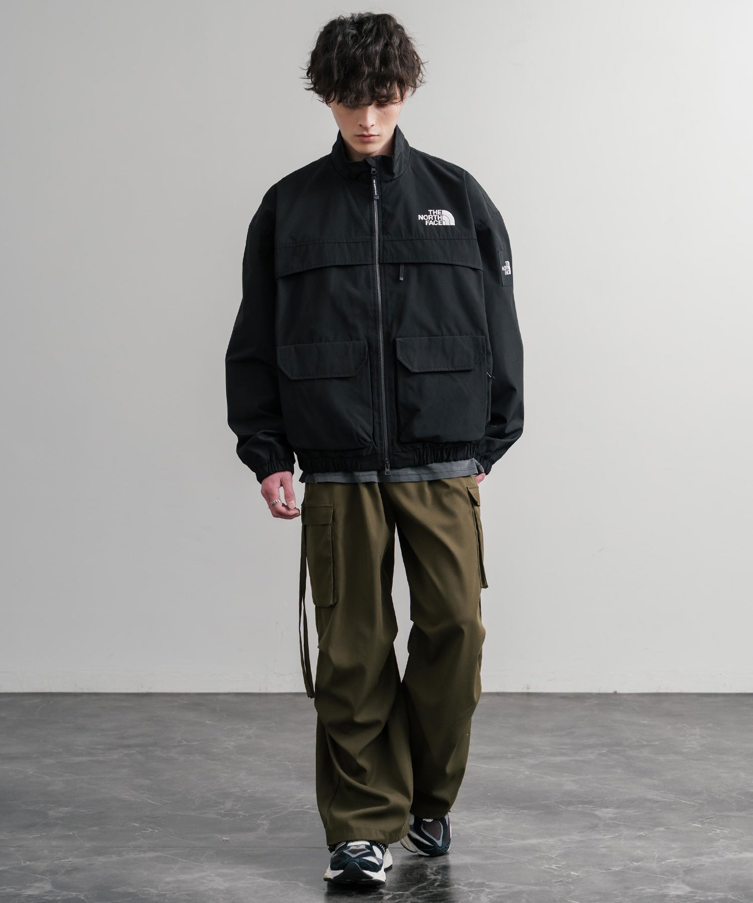 日本未展開モデル WHITE LABEL THE NORTH FACE NEILTON EX JACKET NEILTON EX JACKET オーバーサイズワンポイントロゴ刺繍ニールトンジャケット 15601