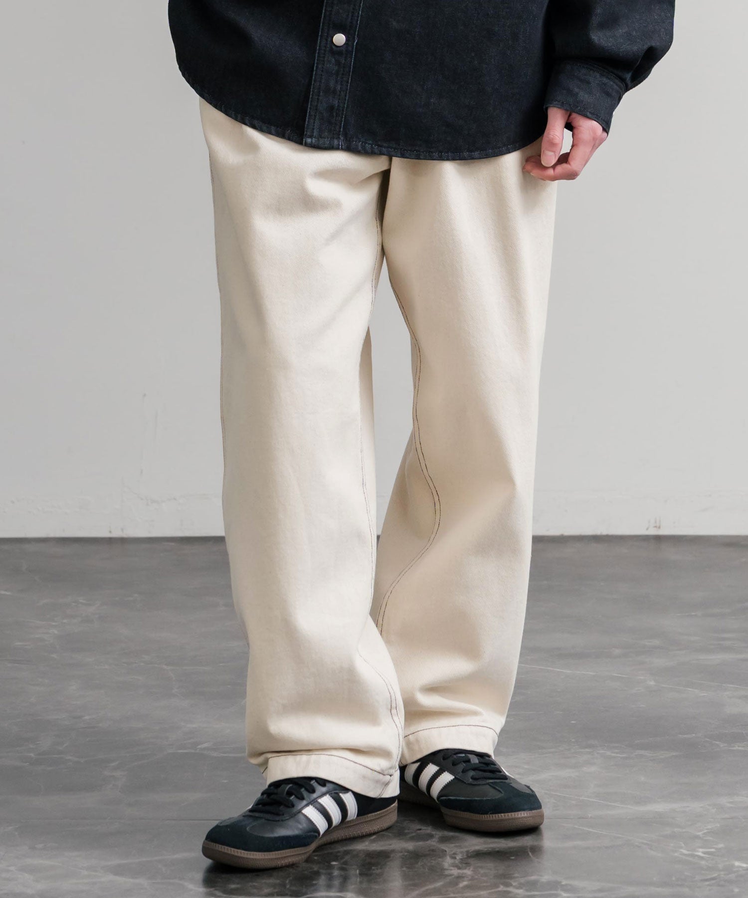 KRIFF MAYER クリフメイヤー ワイドデニムウエスタンパンツ 2534005 15604