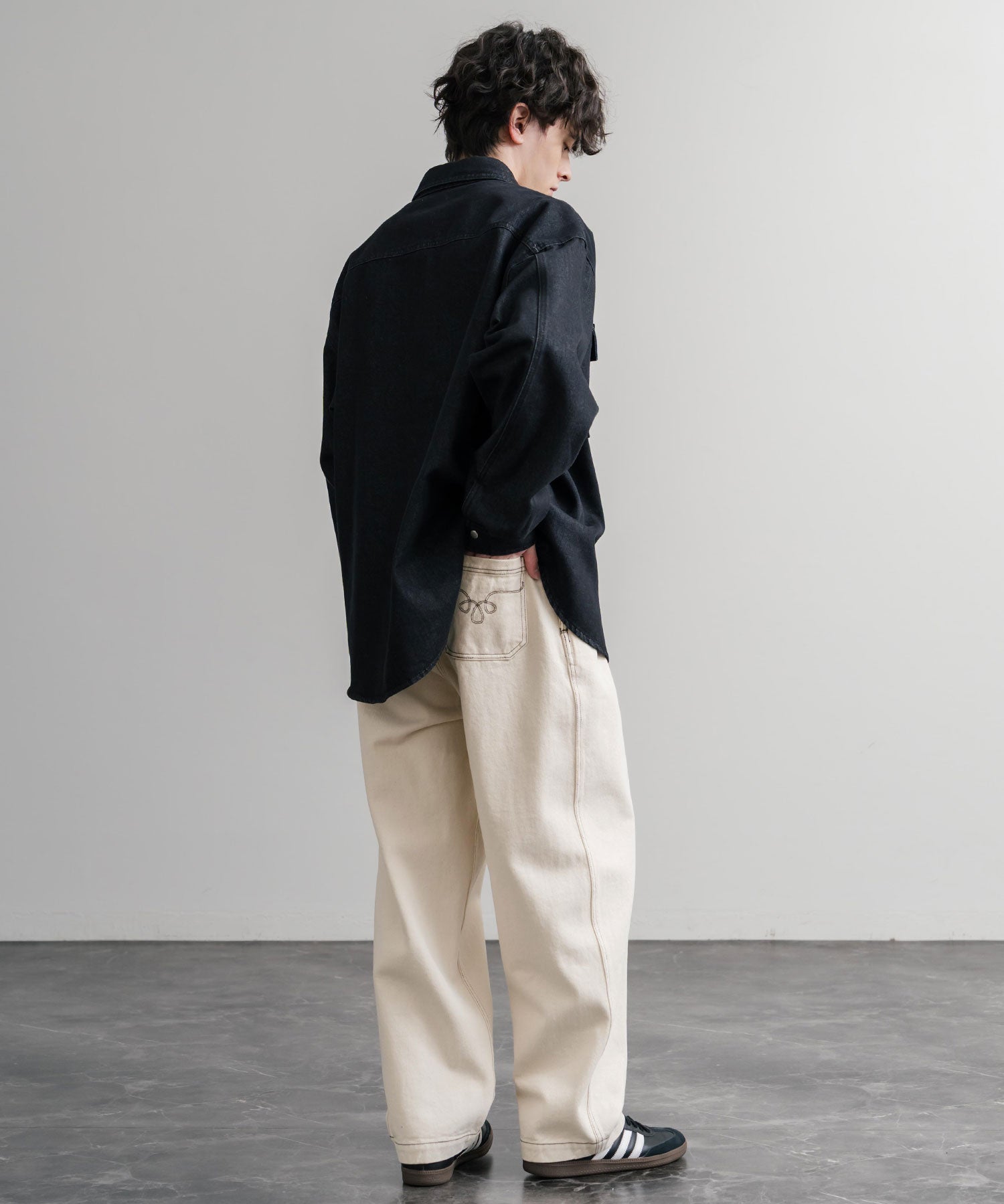 KRIFF MAYER クリフメイヤー ワイドデニムウエスタンパンツ 2534005 15604