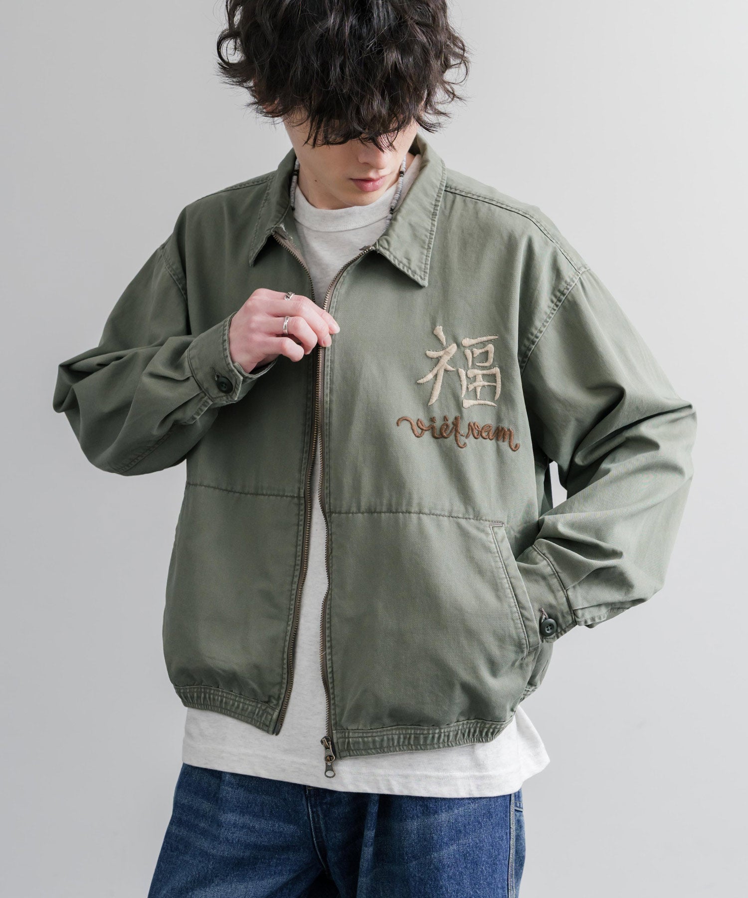 KRIFF MAYER オーバーサイズベトナムジャケット ベトジャン 2534001
