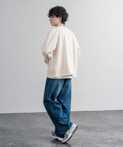 KRIFF MAYER ノーカラーデニムカバーオールワークジャケット 2534002 15611