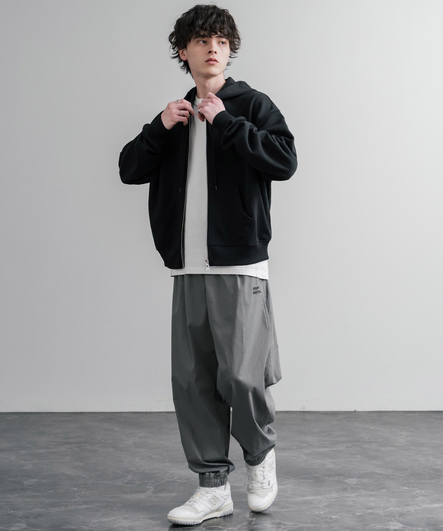 KRIFF MAYER クリフメイヤー ストレッチコンフォートジョガーパンツ/イージーテーパードパンツ 2535107 15614