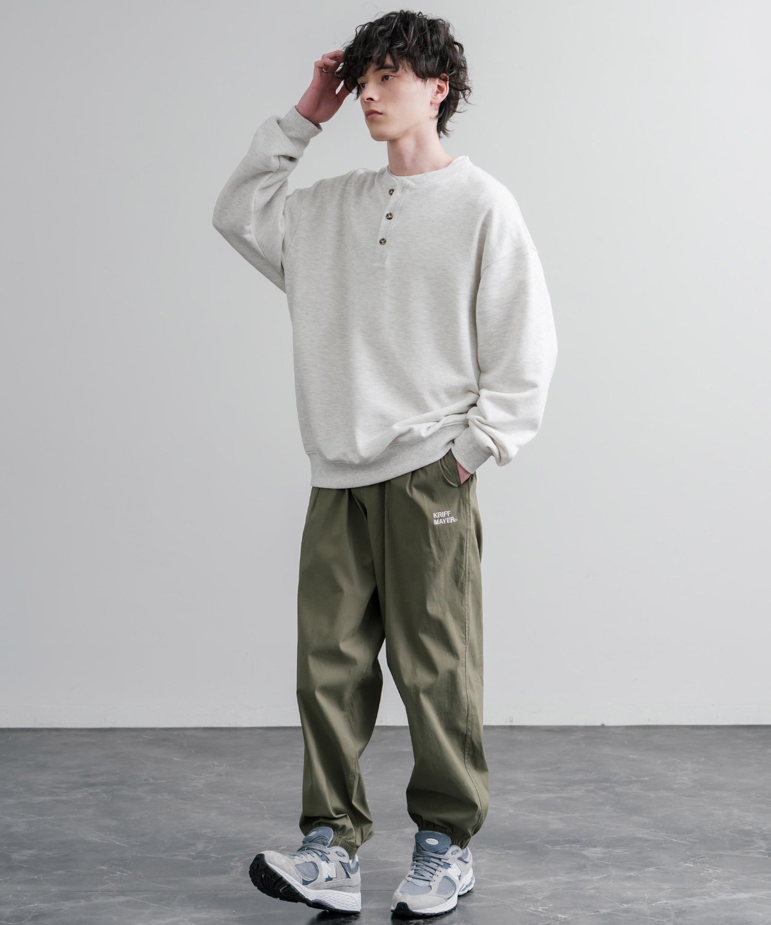 KRIFF MAYER クリフメイヤー ストレッチコンフォートジョガーパンツ/イージーテーパードパンツ 2535107 15614
