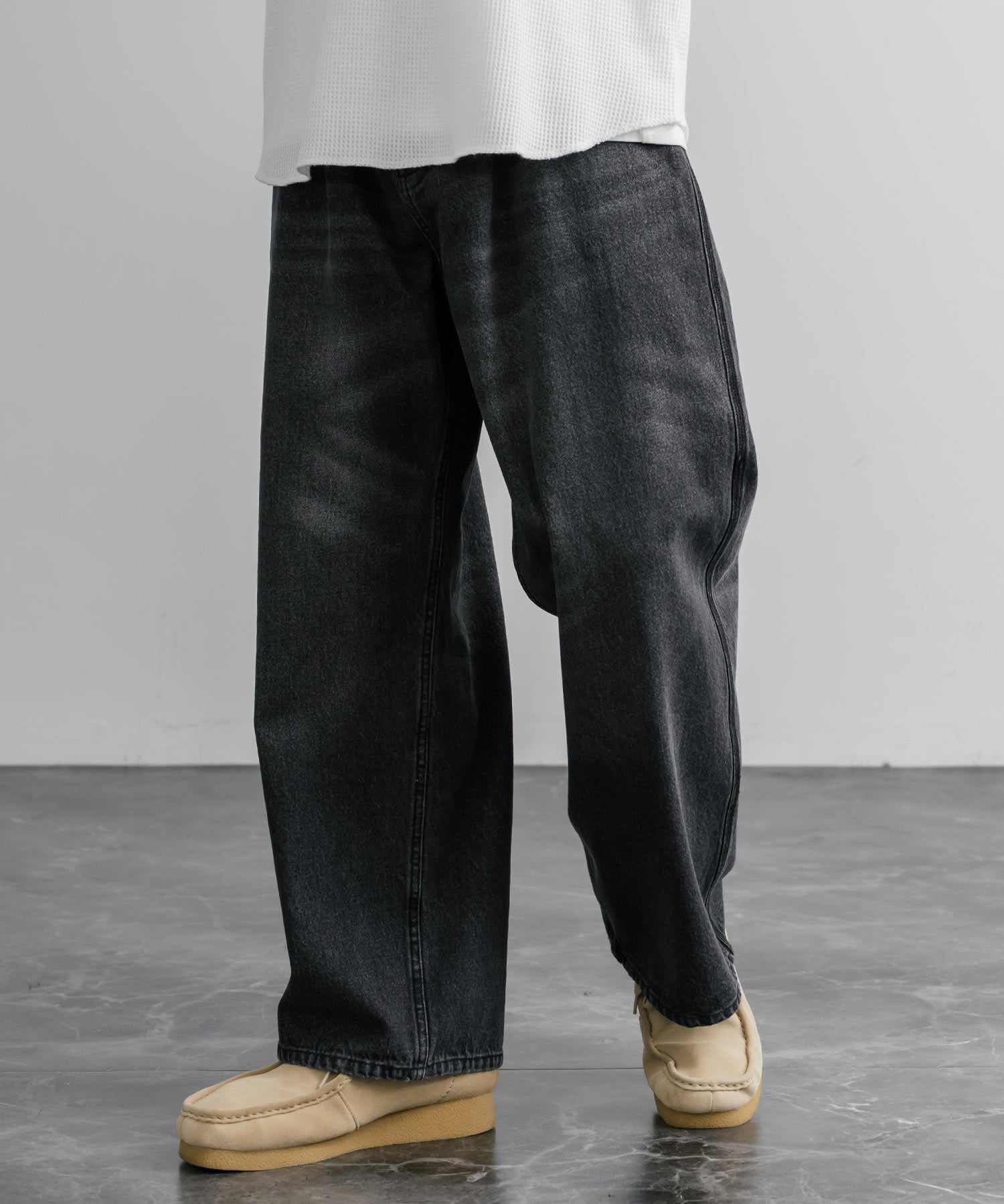 KRIFF MAYER クリフメイヤー ワイドストレートデニムパンツ/ジーパン 2535108 15615