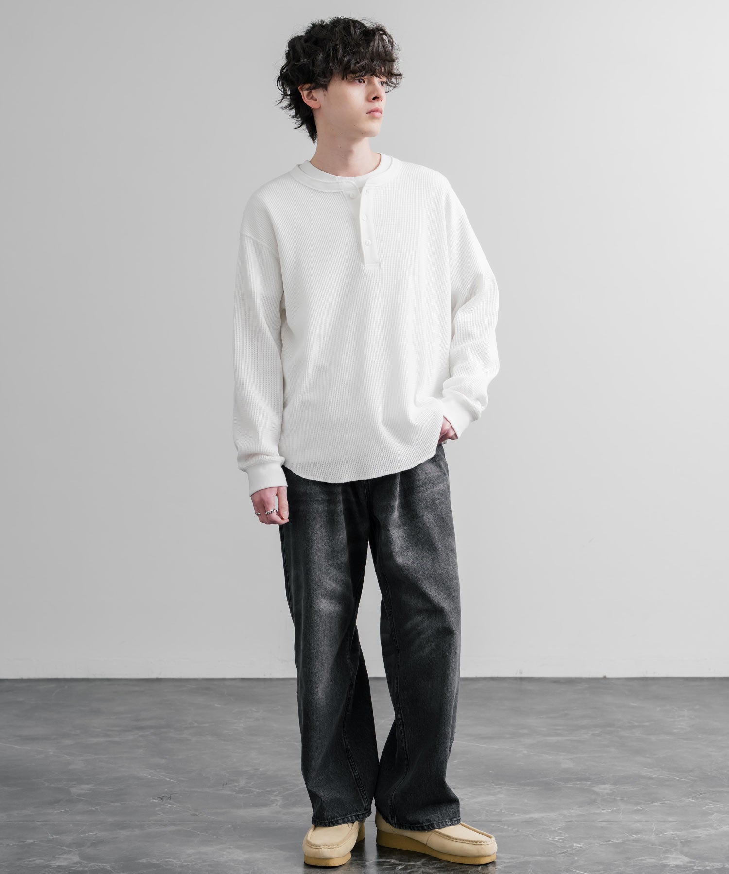 KRIFF MAYER クリフメイヤー ワイドストレートデニムパンツ/ジーパン 2535108 15615